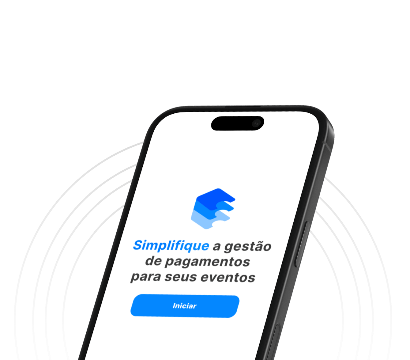 Imagem de um celular com a ezyfest